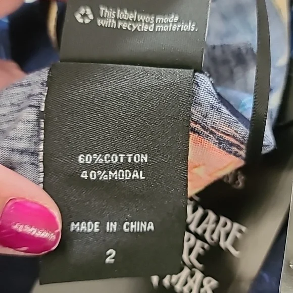 Torrid, Disney Nightmare Before Christmas Blue Sleeveless Button Front Romper - Picture 8 of 8